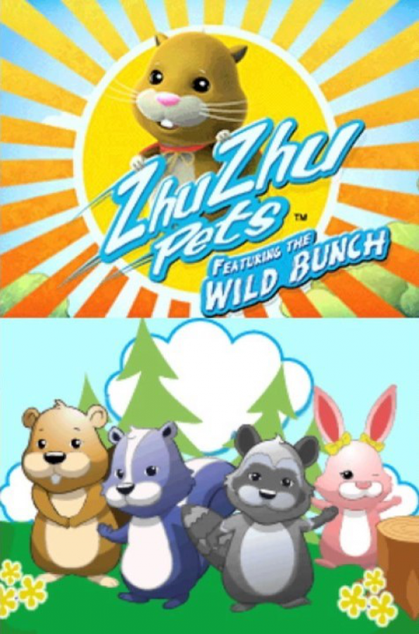 Zhu Zhu Pets 2: Featuring The Wild Bunch home screen for Nintendo DS (DS) virtual pet simulation video game