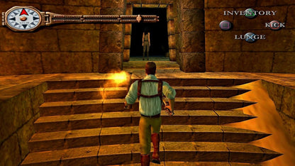 The Mummy Returns PS2 Sony PlayStation 2 action adventure game movie tie in third person combat platforming exploration ancient Egypt enemies puzzles hack and slash gameplay Universal Interactive retro gaming PlayStation 2 software video game title gameplay