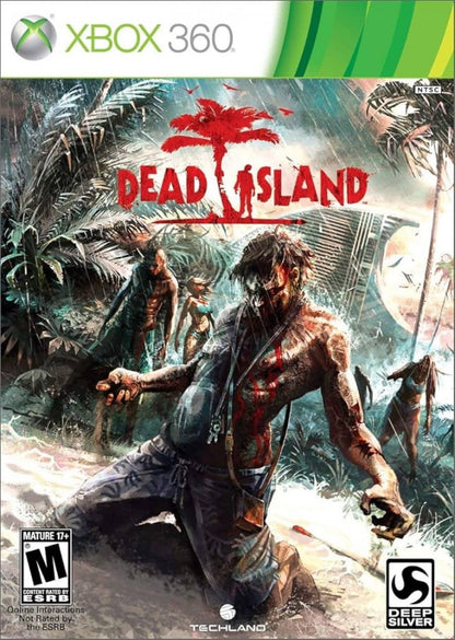 Dead Island cover art for Xbox 360 (X360) open-world survival horror video game