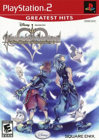 Kingdom Hearts Re:Chain of Memories [Greatest Hits] cover art for Playstation 2 (PS2) video game