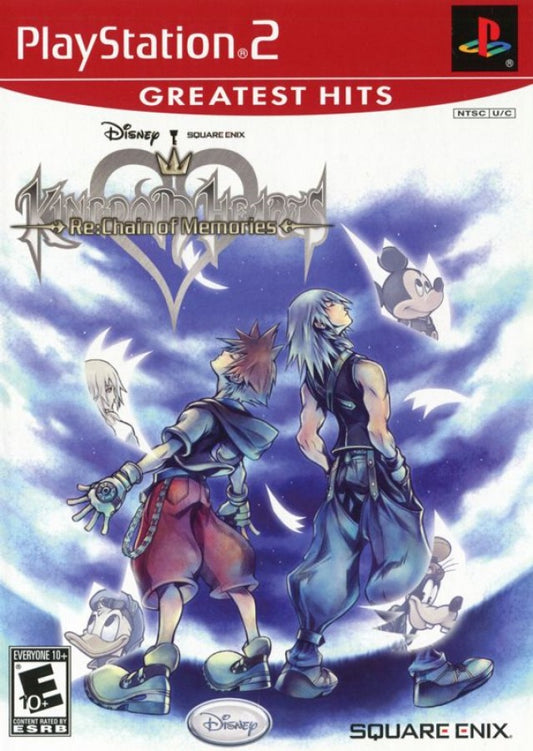 Kingdom Hearts Re:Chain of Memories [Greatest Hits] cover art for Playstation 2 (PS2) video game