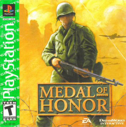 Medal of Honor [Greatest Hits] cover art for PlayStation 1 (PS1) video game
