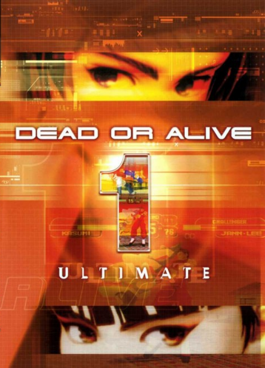 Dead or Alive Ultimate Xbox video game, fighting game collection, fast-paced combat, multiplayer battles, classic Xbox console title cover