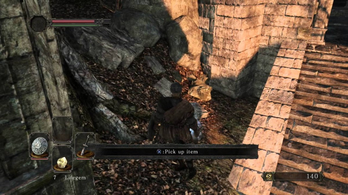 Dark Souls II PlayStation 3 challenging action RPG punishing difficulty FromSoftware brutal combat deep character customization interconnected world lore exploration gameplay screenshot