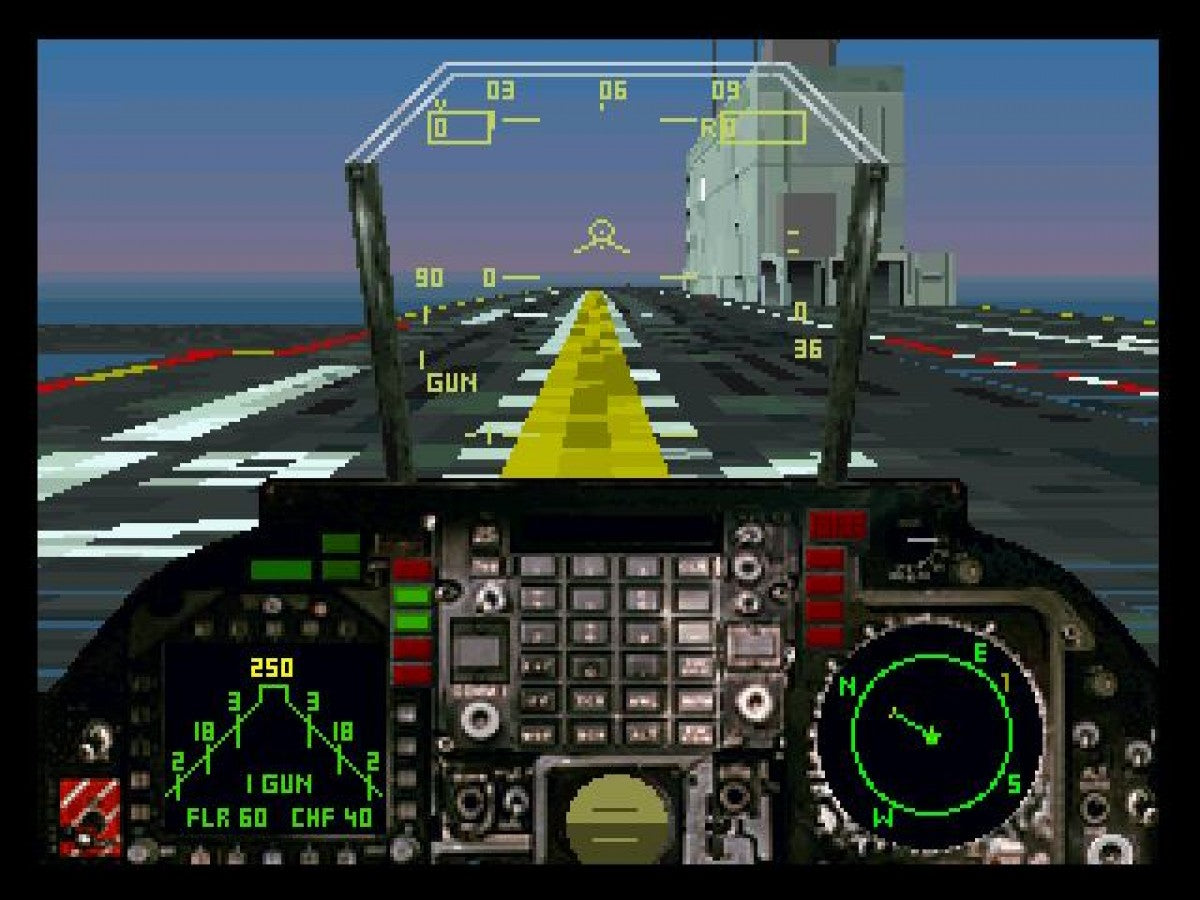 Flying Nightmares gameplay for Panasonic 3DO (3DO) combat flight simulator video game