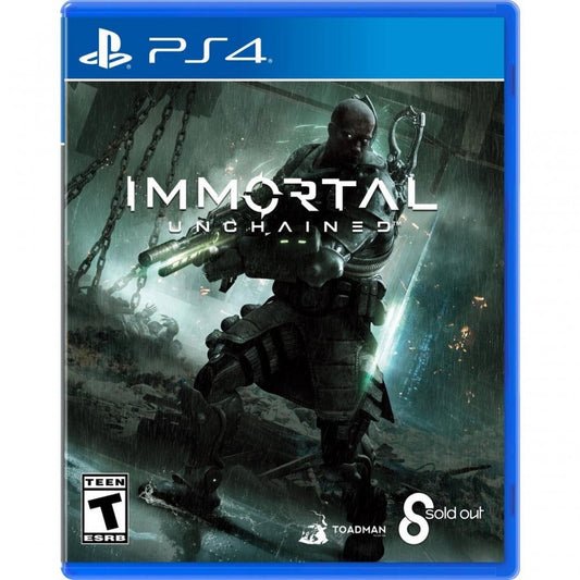 Immortal Unchained cover art for PlayStation 4 (PS4) video game
