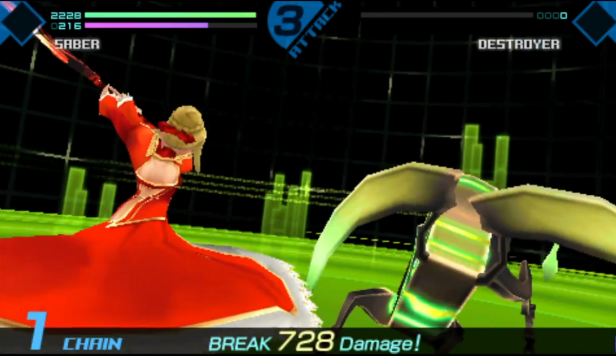 Fate/Extra PlayStation Portable PSP video game, turn-based RPG, strategy and dungeon exploration, handheld console title gameplay