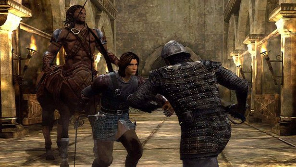 Chronicles of Narnia Prince Caspian PS2 PlayStation 2 action adventure game retro video game gameplay