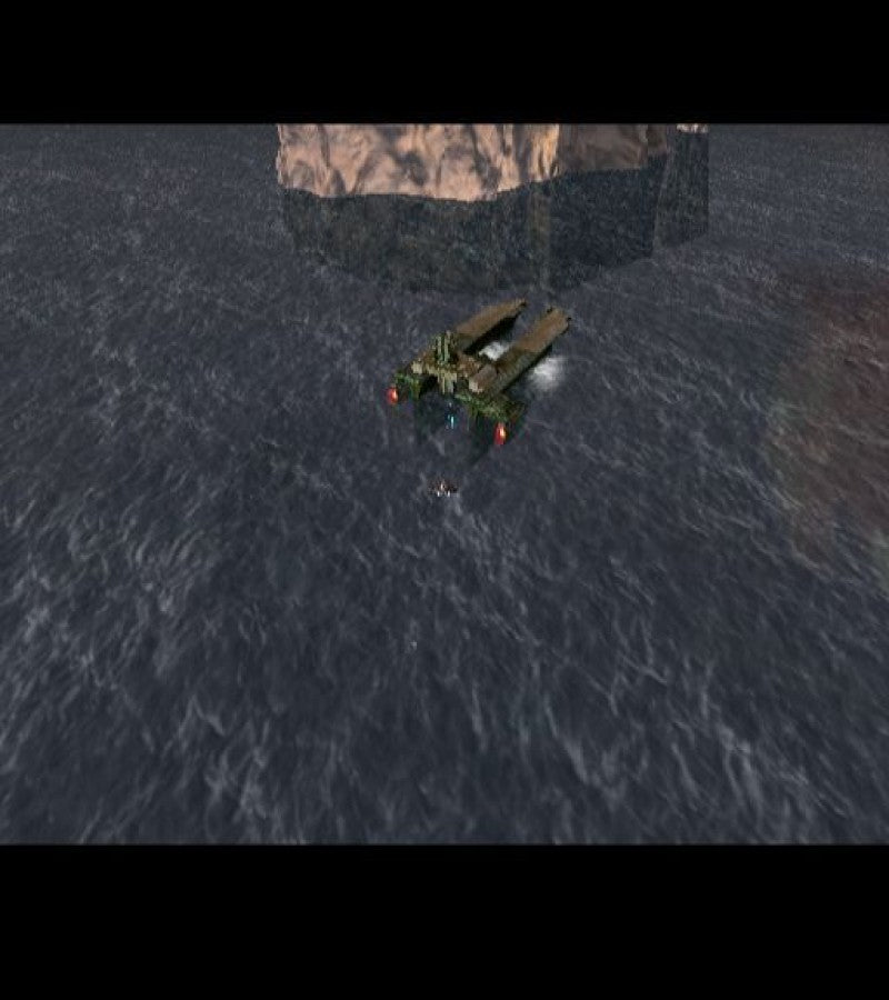 Star Wars: Jedi Starfighter – PlayStation 2 (PS2) video game gameplay, space combat action.