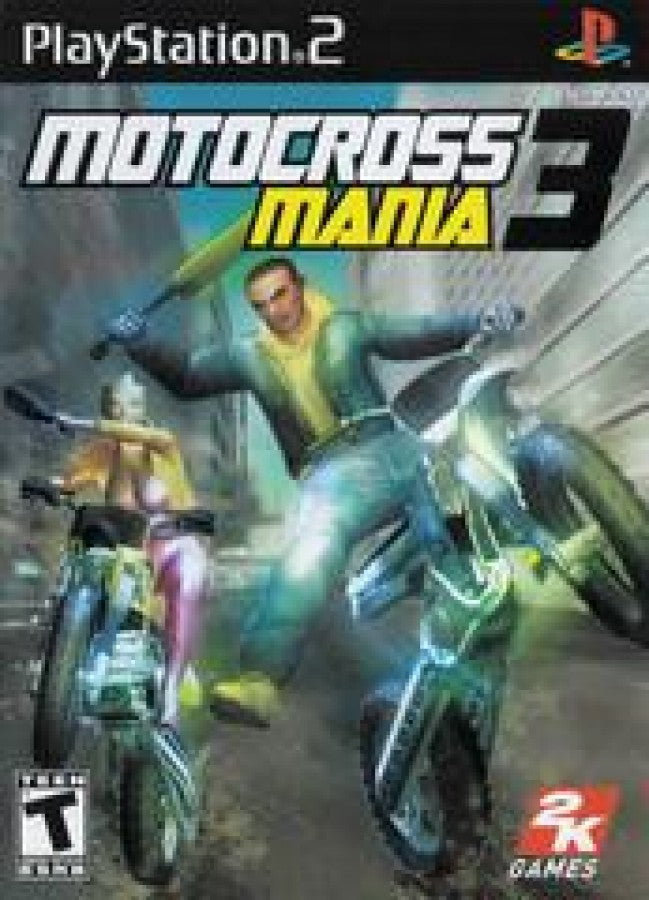 Motocross Mania 3 cover art for PlayStation 2 (PS2) video game
