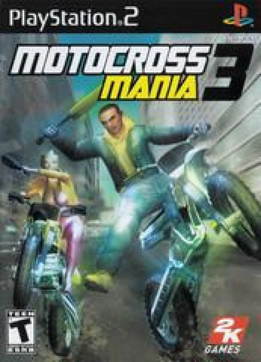 Motocross Mania 3 cover art for PlayStation 2 (PS2) video game