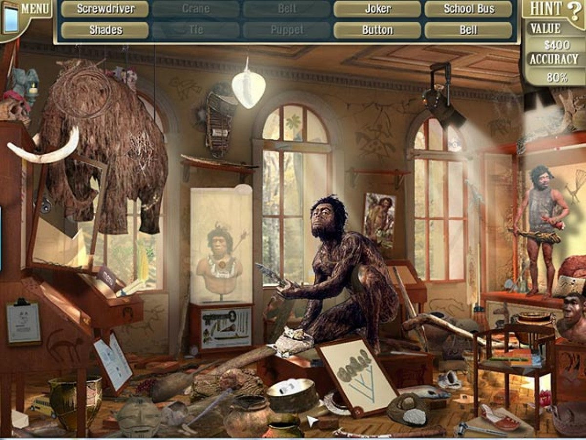 Escape the Museum Nintendo DS for puzzle adventure video game fans featuring hidden object gameplay museum exploration challenging puzzles touch screen controls artifact discovery mystery solving family friendly adventure brain teasing challenges collectible gaming appeal gameplay