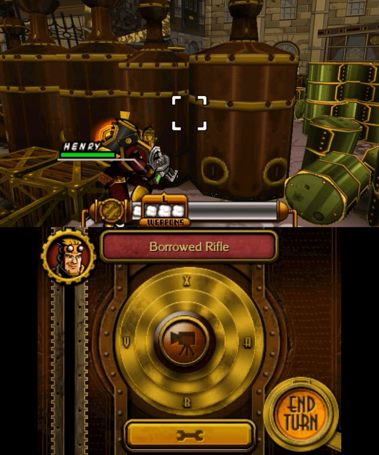 Code Name: S.T.E.A.M. gameplay for Nintendo 3DS (3DS) turn-based strategy video game