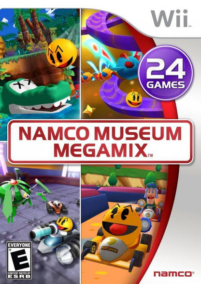 Namco Museum Megamix cover art for Nintendo Wii (Wii) video game