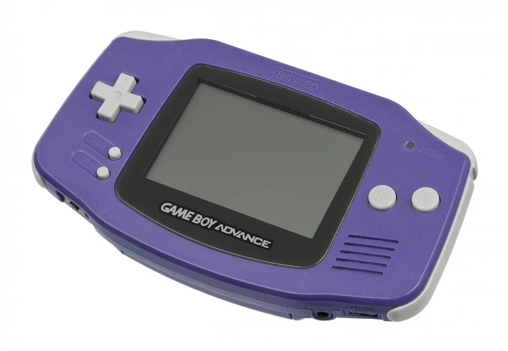 Game Boy Advance (GBA) System [Scratch & Scuff] [Indigo] Nintendo handheld gaming system