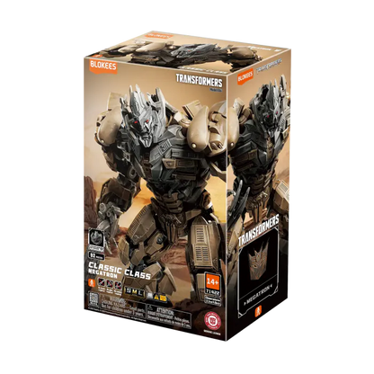 Blokees Transformers Classic Class 22 Megatron – collectible buildable figure from Transformers: Dark of the Moon featuring Megatron with detailed character packaging