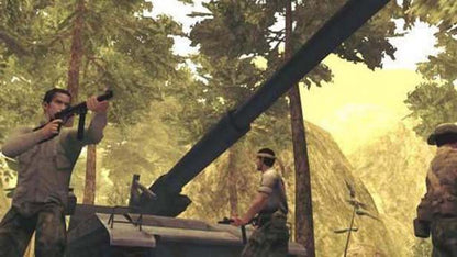 Shellshock: Nam '67 – PlayStation 2 (PS2) video game gameplay, third-person military shooter.