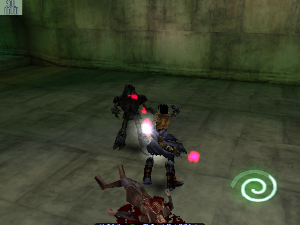 Legacy of Kain Soul Reaver Sega Dreamcast DC for retro video game enthusiasts featuring dark fantasy action adventure gameplay vampire themed storytelling exploration puzzle solving supernatural abilities combat mechanics gothic atmosphere classic Dreamcast collectible gaming appeal fighting gameplay 