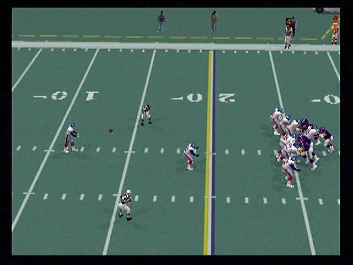 Madden NFL 2001 gameplay for PlayStation 2 (PS2) sports video game
