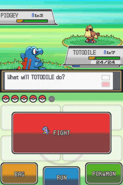 Pokémon: SoulSilver Version gameplay for Nintendo DS (DS) Pokémon RPG adventure video game