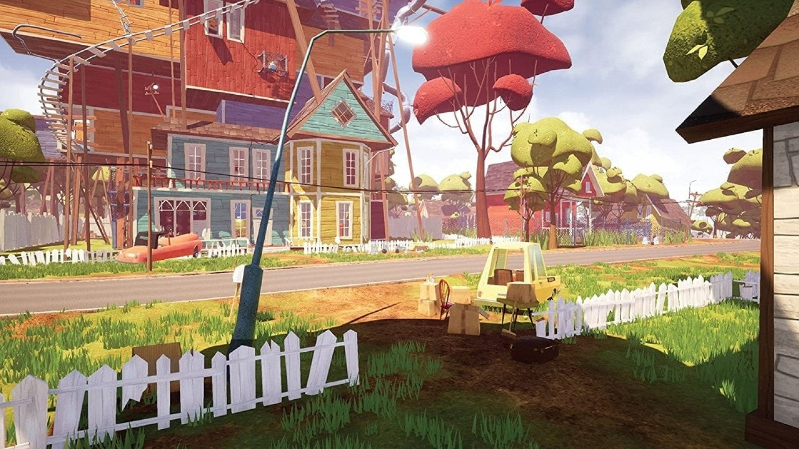 Hello Neighbor gameplay image for Nintendo Switch NS video game