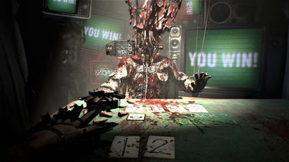 Resident Evil 7 Biohazard PlayStation Hits edition for the PlayStation 4 featuring first person survival horror gameplay with atmospheric exploration puzzle solving intense combat and a story driven experience set in the Baker family estate gameplay