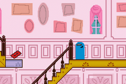 Foster's Home for Imaginary Friends Game Boy Advance GBA for retro video game enthusiasts featuring action platforming gameplay Cartoon Network inspired adventure colorful levels puzzle solving imaginative characters handheld gaming fun and collectible gaming appeal  gameplay