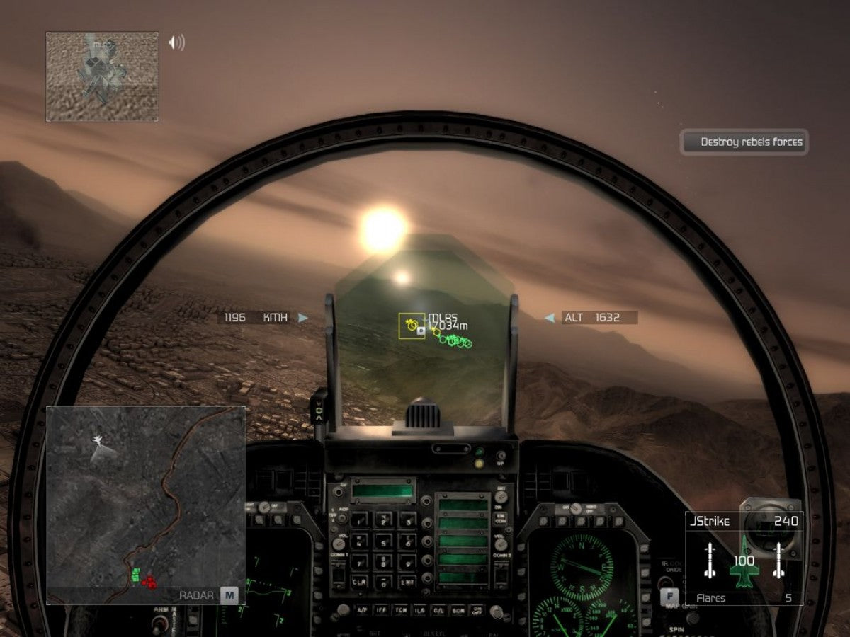 Tom Clancy's H.A.W.X. gameplayfor PlayStation 3 (PS3) video game