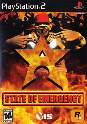 State of Emergency cover art for PlayStation 2 (PS2) video game