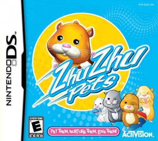 Zhu Zhu Pets cover art for Nintendo DS (DS) video game