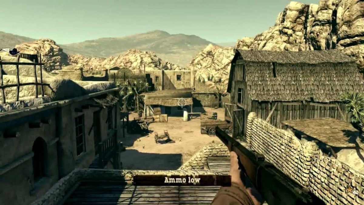 Call of Juarez Bound in Blood Xbox 360 first-person shooter Western action video game with co-op campaign and historical weapons gameplay screenshot