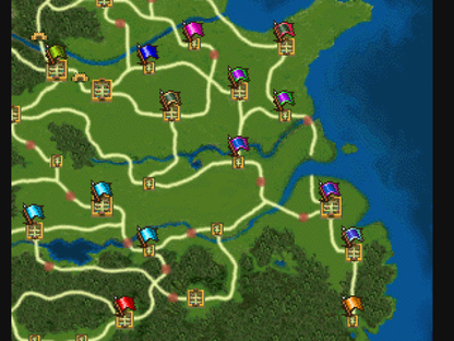Romance of the Three Kingdoms IV: Wall of Fire gameplay for PlayStation 1 (PS1) strategy video game