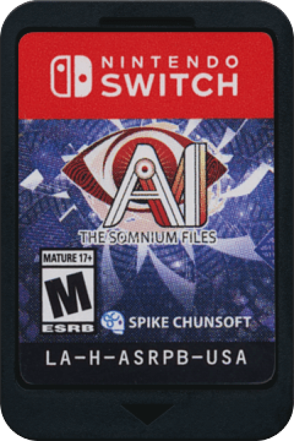 AI: The Somnium Files cartridge for Nintendo Switch (NS) video game
