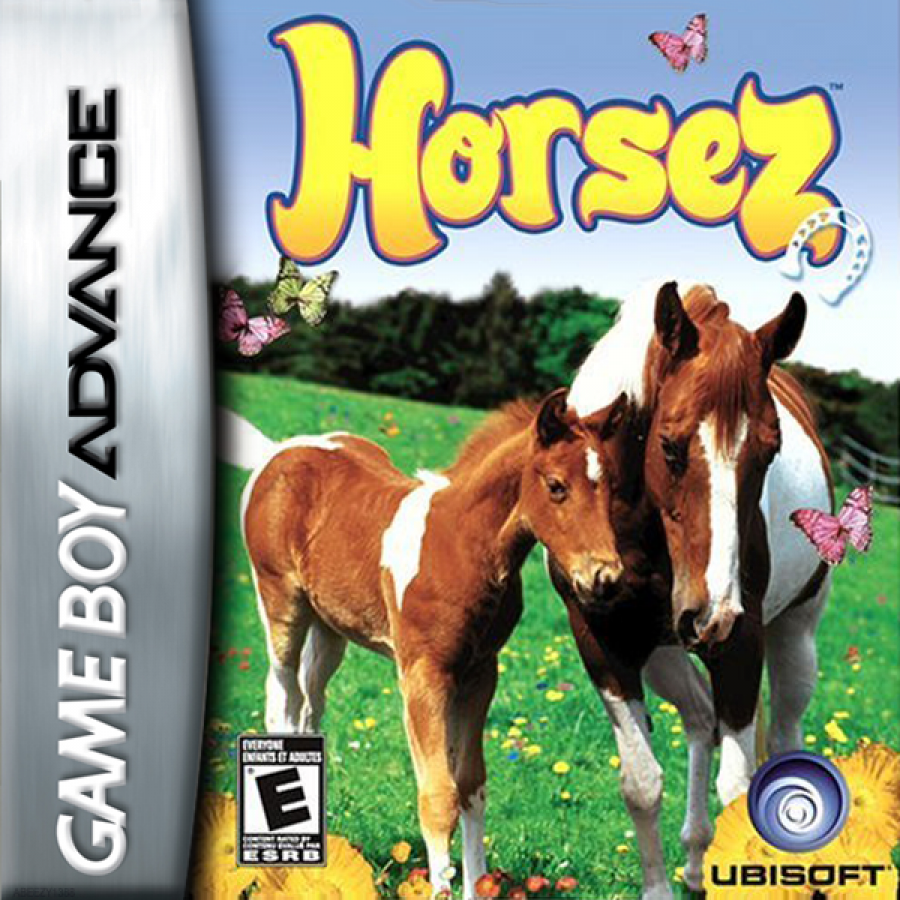 Horsez cover art for Game Boy Advance (GBA) video game