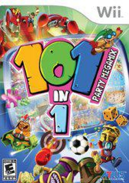 101-in-1 Party Megamix cover art for Nintendo Wii (Wii) video game