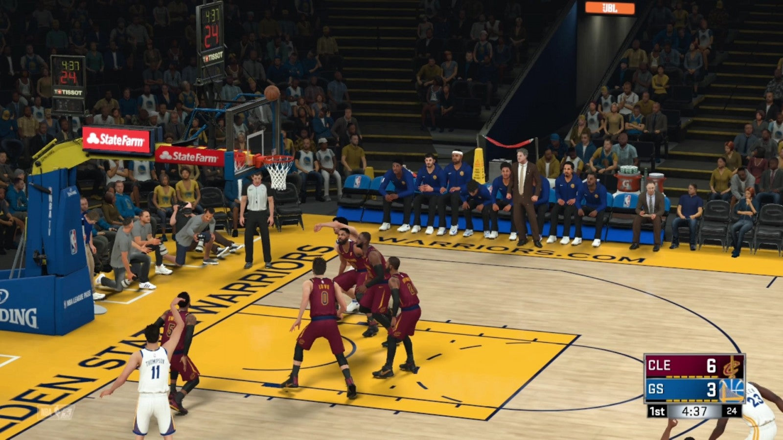 NBA 2K18 gameplay image for Nintendo Switch NS video game