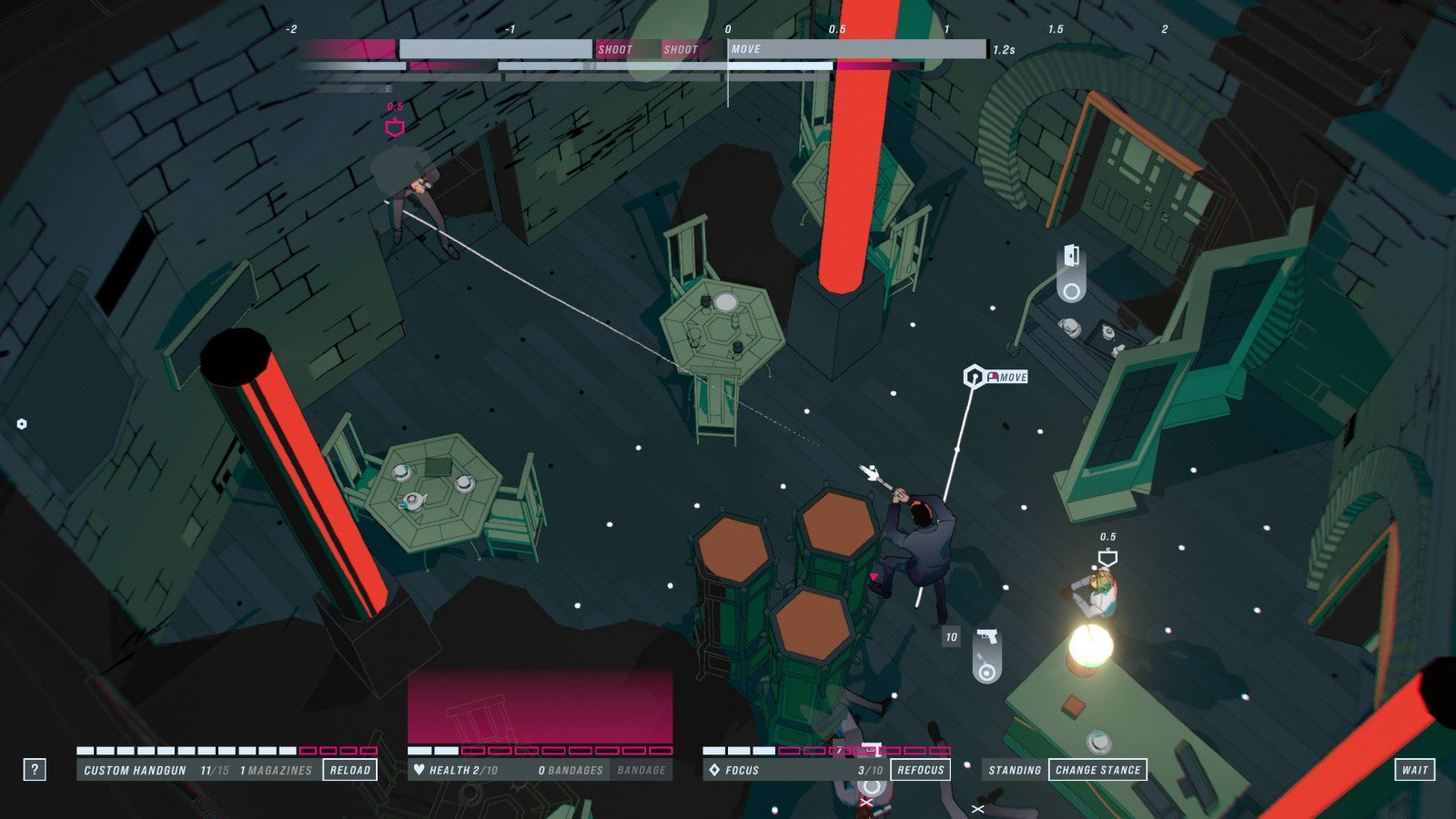 John Wick Hex Nintendo Switch inspired design featuring tactical action strategy gameplay aesthetic fast paced gun fu combat stylish assassin missions time based decision making cinematic neo noir atmosphere intense John Wick inspired presentation gameplay  