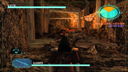 Cy Girls PS2 Sony PlayStation 2 action stealth game cyber espionage female protagonists Ice and Aska infiltration missions martial arts combat gadgets dual character gameplay anime style spy thriller retro gaming PlayStation 2 software video game title gameplay