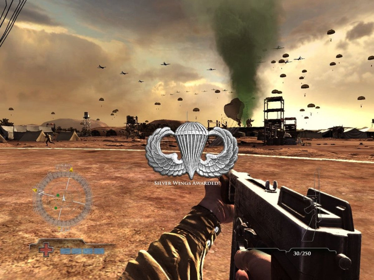 Medal of Honor: Airborne gameplay for PlayStation 3 (PS3) video game