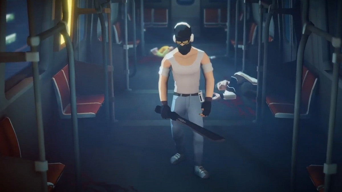 Midnight Fight Express Limited Run 553 PS4 game featuring fast-paced beat em up combat, stylish action choreography, and exclusive Limited Run Games collectible release gameplay screenshot
