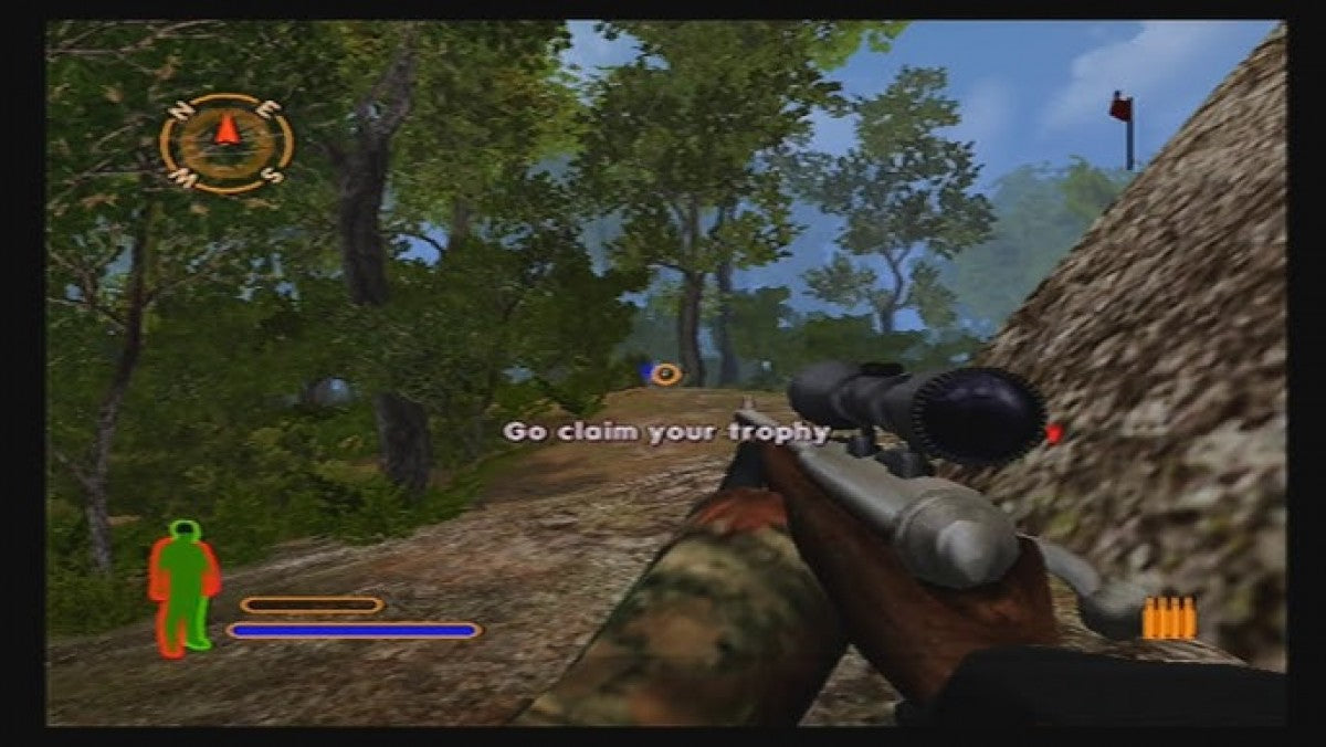 Cabela’s Big Game Hunter 2005 Adventures for PlayStation 2 with North American hunting and outdoor adventure theme gameplay