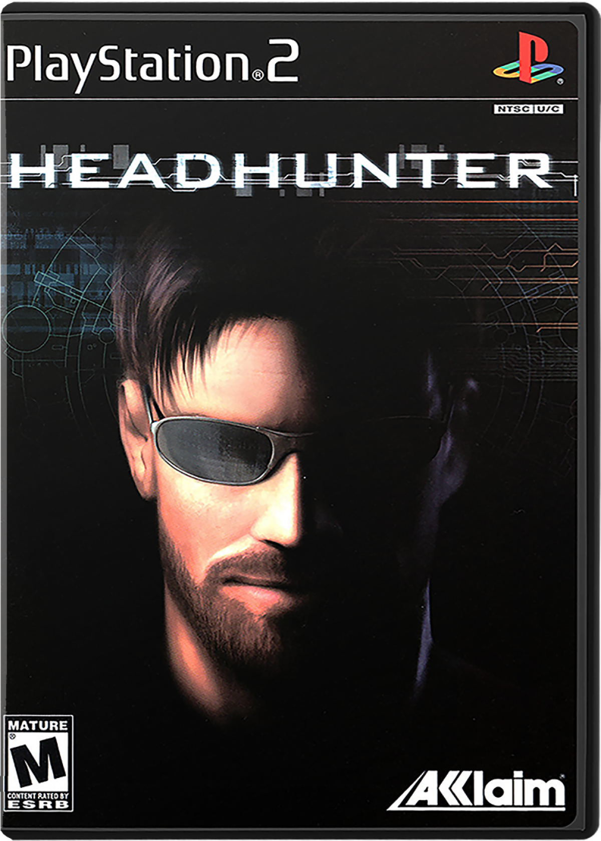 Headhunter cover art for Playstation 2 video game