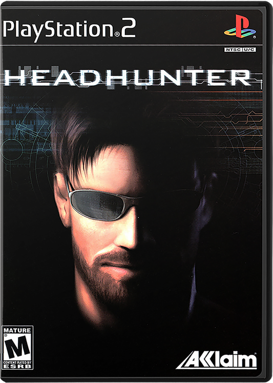 Headhunter cover art for Playstation 2 video game