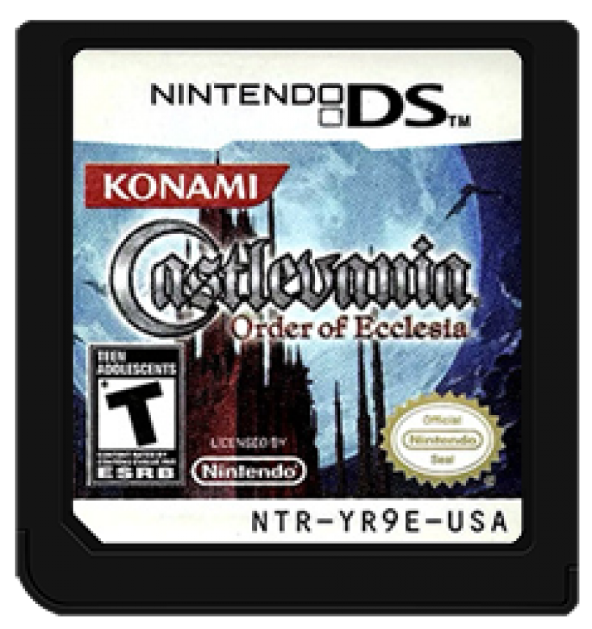 Castlevania: Order of Ecclesia cartridge for Nintendo DS (DS) video game