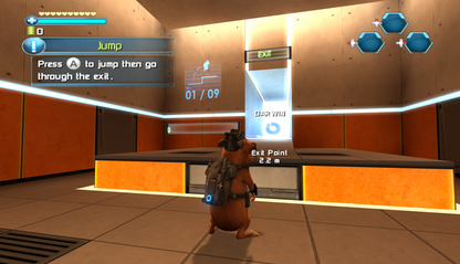 Disney’s G‑Force gameplay for Nintendo Wii action‑platform adventure starring a high‑tech team of elite guinea pigs on a secret mission, featuring fast‑paced combat, gadgets, and puzzle‑driven exploration.