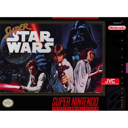 Super Star Wars cover art for Super Nintendo Entertainment System (SNES) video game