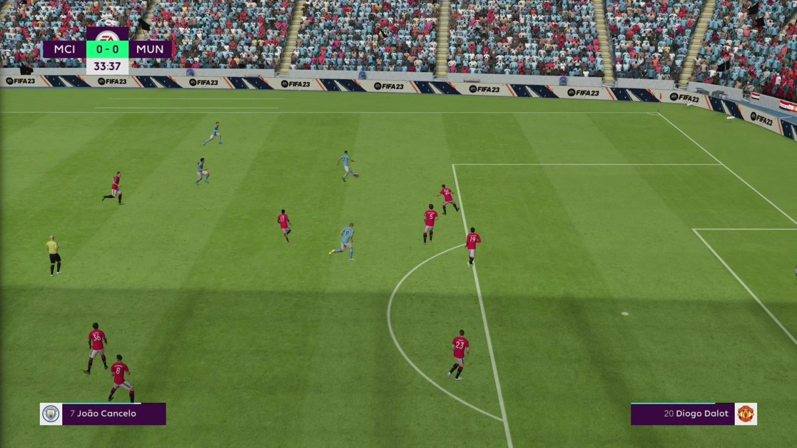 FIFA 23 gameplay image for Nintendo Switch NS video game