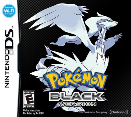 Pokemon: Black Version cover art for Nintendo DS (DS) video game