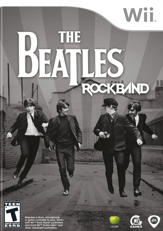 The Beatles: Rock Band cover art for Nintendo Wii (Wii) video game
