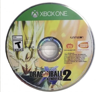 Dragon Ball Xenoverse 2 – Xbox One (XONE) disc for anime fighting role-playing game set in the Dragon Ball universe